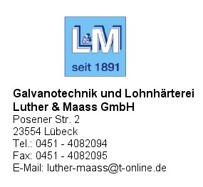 Galvanotechnik und Lohnhrterei Luther & Maass GmbH