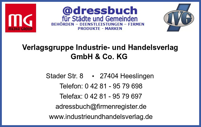 Adressbuch der Stadt Lübeck, Media Group Verlagsgruppe Industrie- und Handelsverlag GmbH & Co. KG