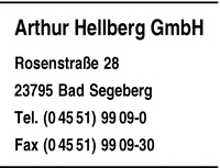 Hellberg GmbH, Arthur